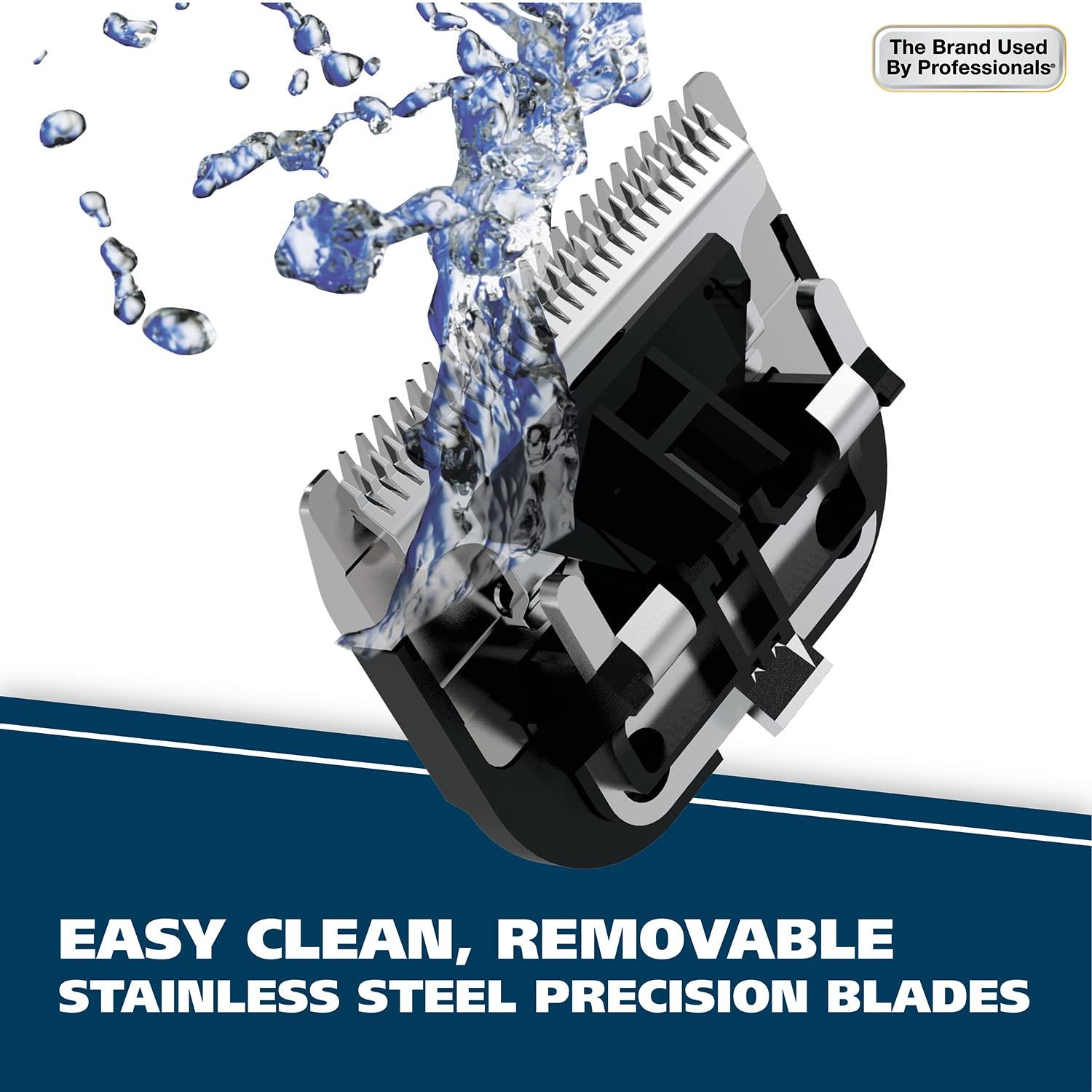 Wahl Wahl Clipper Rechargeable Cord/Cordless Haircutting & Trimming Kit for Heads, Longer Beards, & All Body Grooming - Model 79434