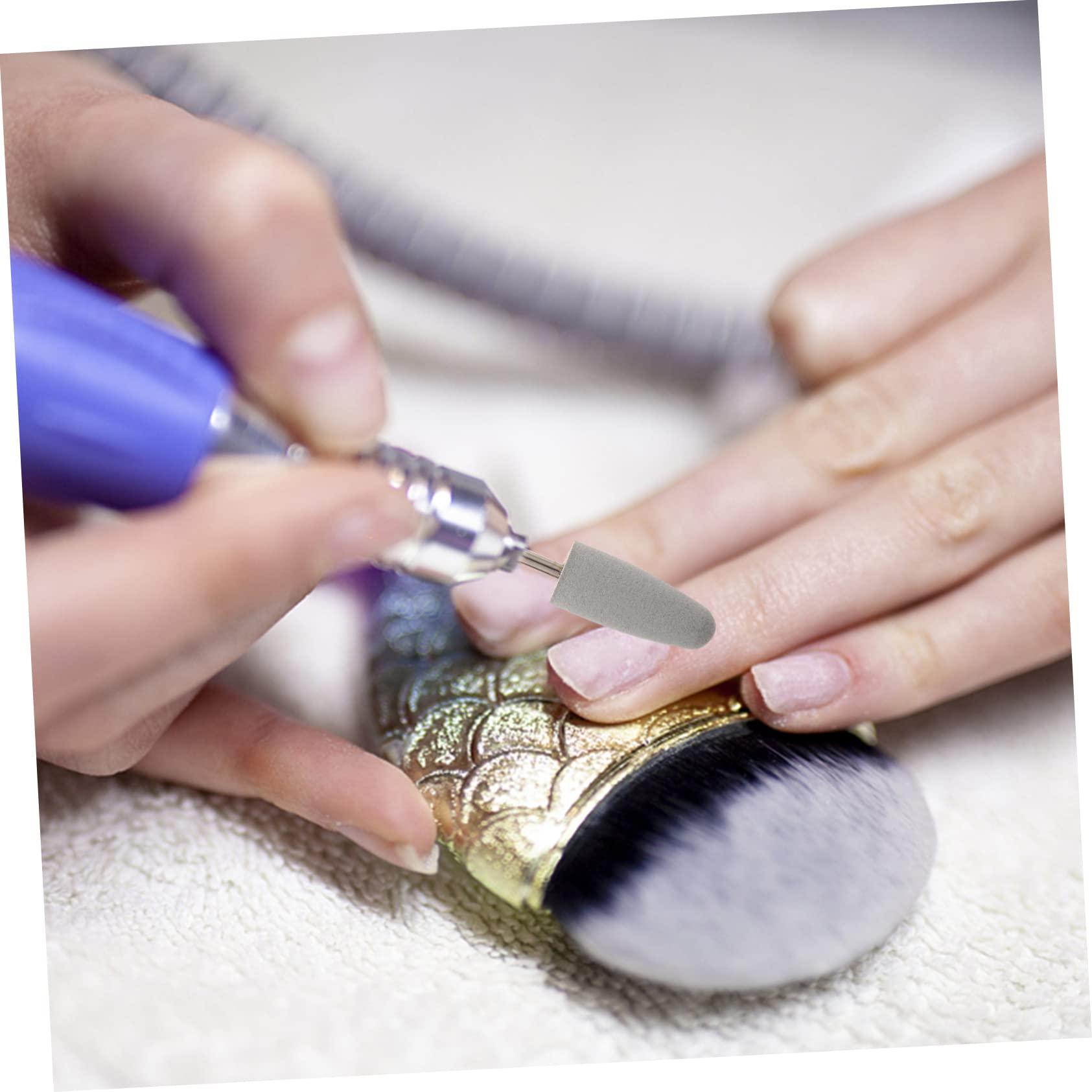 Beavorty Beavorty Polish Bit for Nail Drill Silicon Nail Bit Set of 10 Nail Drill Bits Set for Nail Art