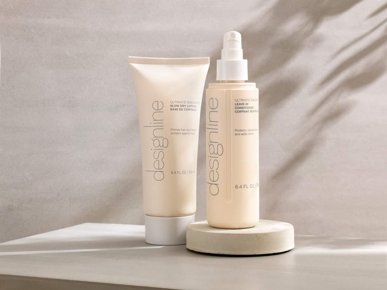 DESIGNLINE DESIGNLINE Ultimate Radiance Blow Dry Lotion, 6.4 oz - Regis For thermal styling, primes hair and helps protect against heat (6.4 oz)