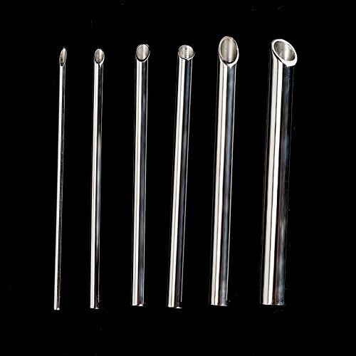 FILFEEL Stainless Steel Piercing Receiver Needle Receiving Tube Body Jewelry Holding Piercing Tool (5mm)