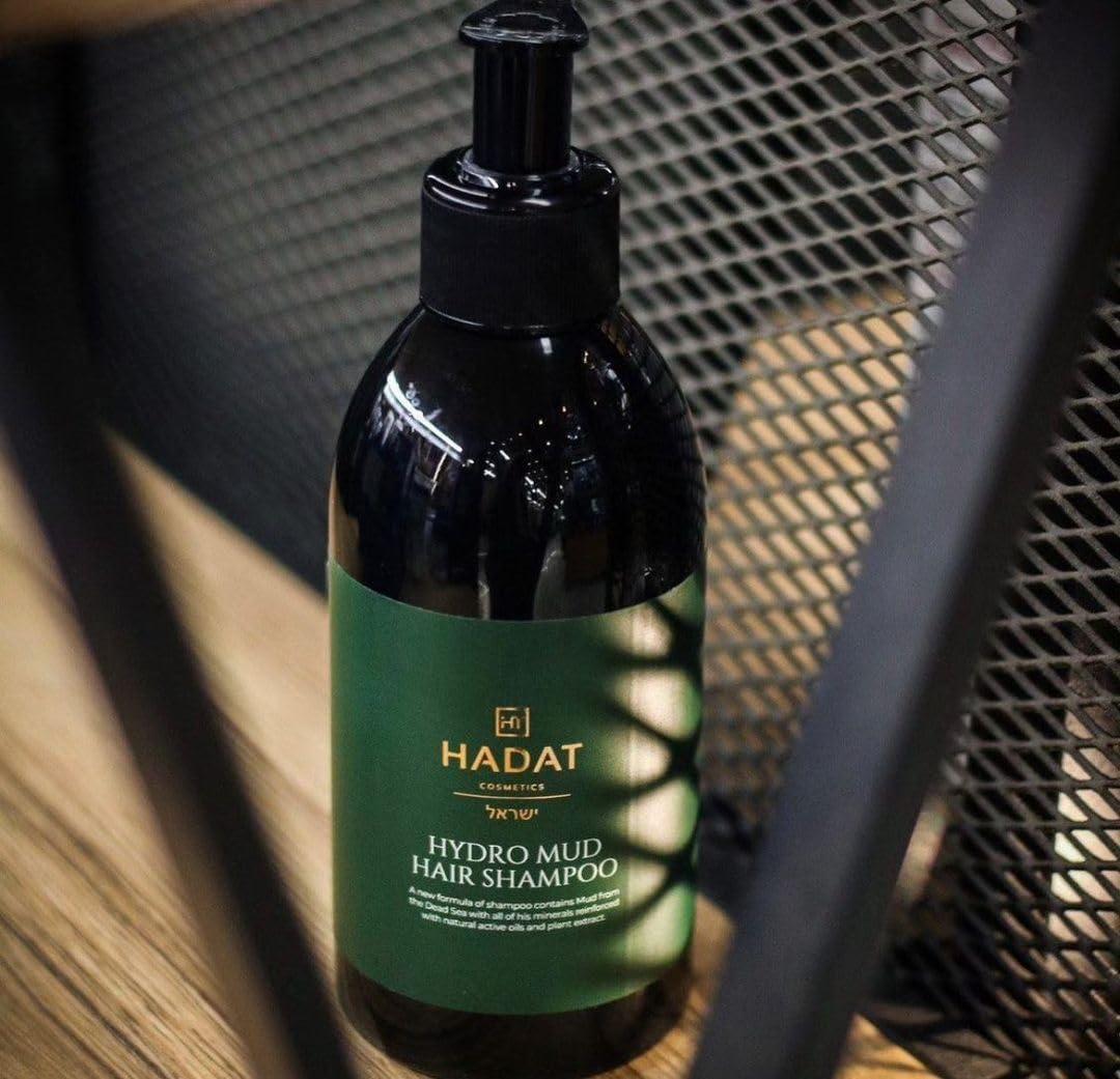 HADAT Cosmetics HADAT Hydro Mud Hair Shampoo 10.14 Fl. Oz. (300 ml) Exfoliating Shampoo - Combats Dandruff & Oiliness. Formula Enriched with Natural Active Oils and Plant Extracts, Nourishes and Moisturises