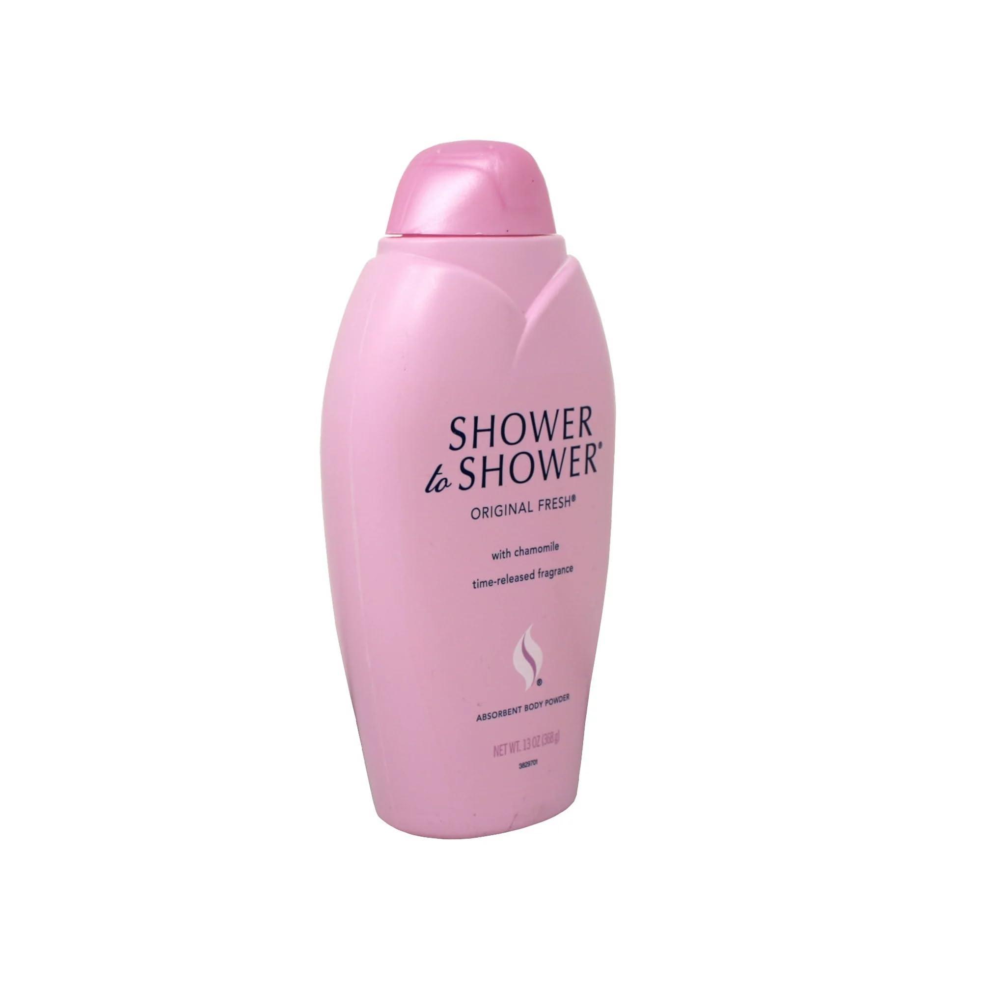 Shower To Shower SHOWER TO SHOWER Body Powder Original Fresh 8 oz (Pack of 2)