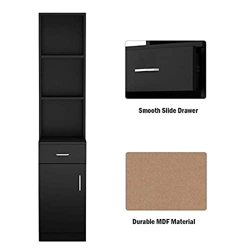 SSLine SSLine Beauty Salon Storage Hair Stylist Equipment Salon Cabinet Trolley Stations Beauty Spa Salon Stations with 2 Drawers 1 Cabinet