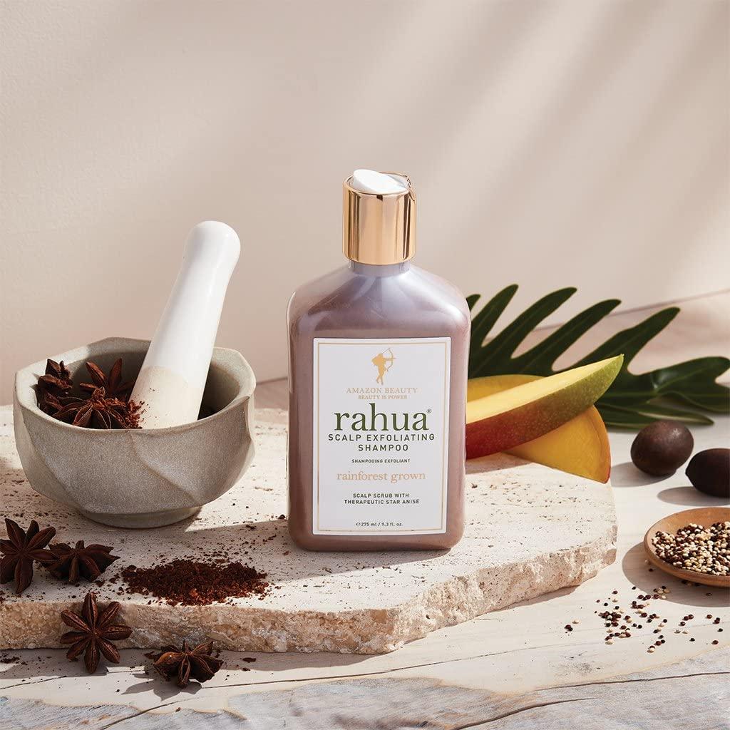 Rahua Rahua Scalp Exfoliating Shampoo 9.3 Fl Oz, Scalp Exfoliator & Hair Shampoo Scrub for Healthy Scalp & Hair, Mango & Passion Fruit, Gently Exfoliates Scalp with Star Anise and Fruit Enzymes