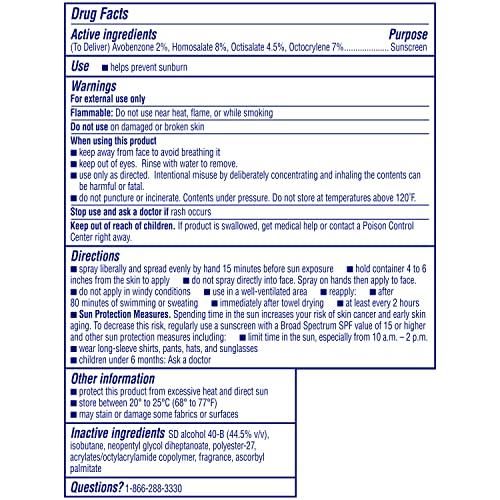 Coppertone Coppertone Complete Sunscreen Spray SPF 30, Spray Sunscreen for Body, Lightweight, Water Resistant, 5.5 Oz, Pack of 3