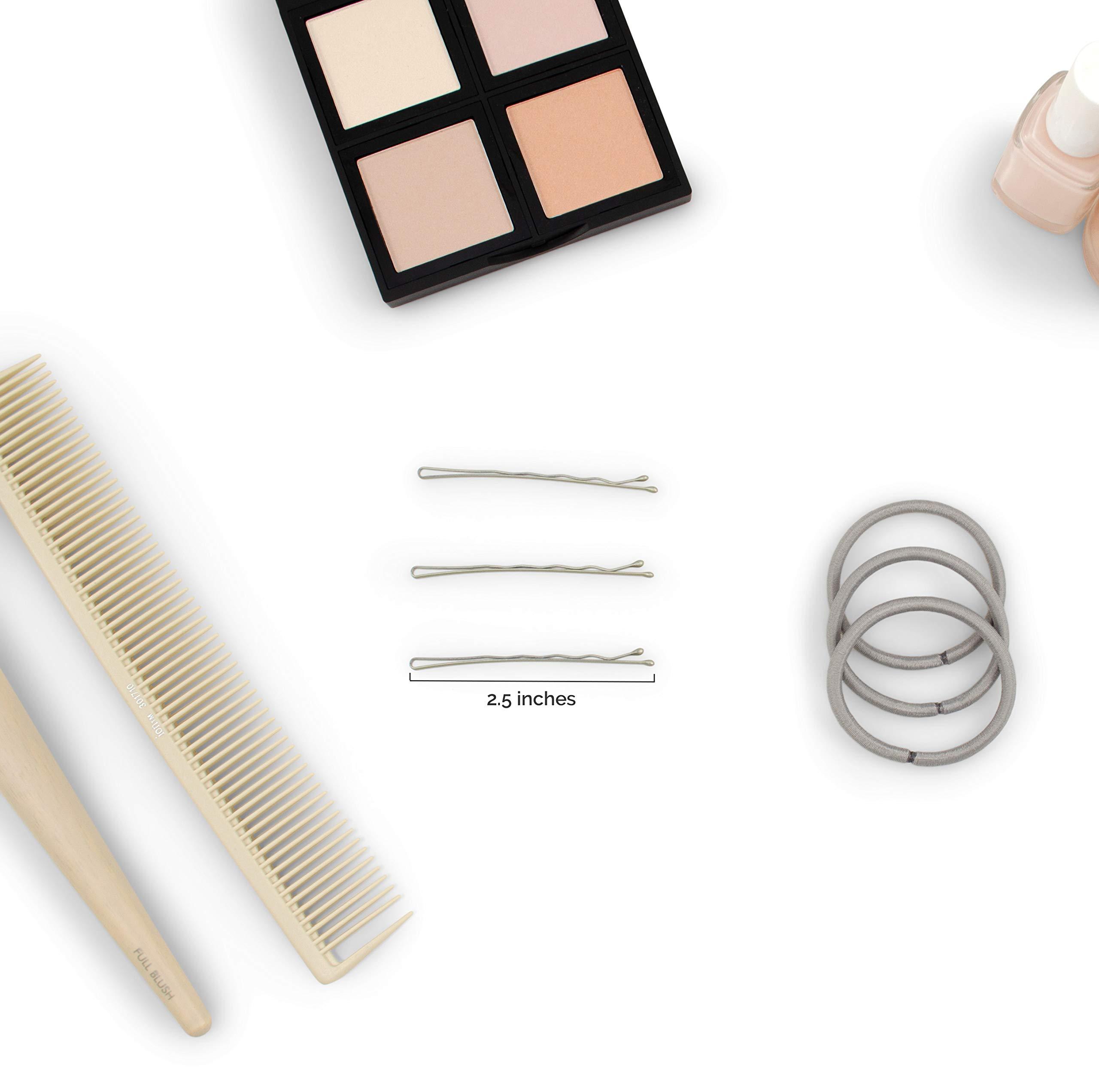 Heliums Heliums Large Bobby Pins - Auburn Red - 2.5 Inch Extra Long Wavy Hair Pins - 24 Pack