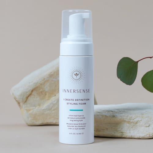 INNERSENSE INNERSENSE Organic Beauty - Natural I Create Definition Styling Foam | Clean Haircare For Long-Lasting Curls (6 fl oz | 177 ml)