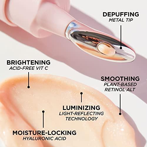 Beauty Bioscience BeautyBio The Eyelighter Concentrate. Smoothing, Brightening & Priming Serum + Depuffing Tool, 1 ct.