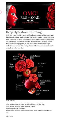 CAILYN CAILYN Bundle 3 Items: Double Dare Snail Mask+BB Aqua Glide Cream +Matching Mineral Powder Makeup Foundation (01-porcelain bb cream)