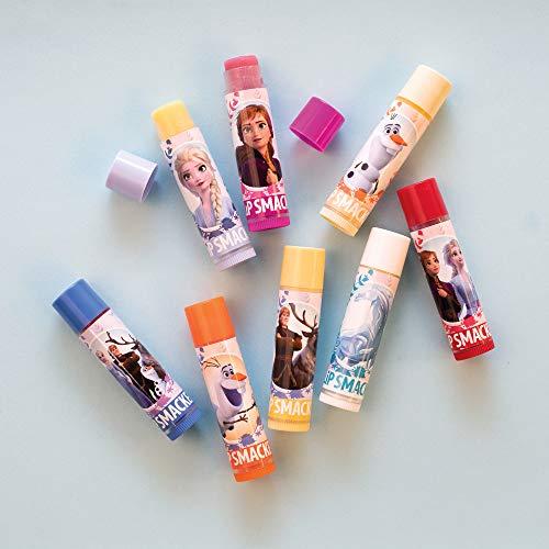 Lip Smacker Lip Smacker Disney Frozen II Lip Balm 8-Piece Party Pack Northern Blue Raspberry, Optimistic Berry, Wonderful Waffles & Syrup, Trusted Lemon Custard