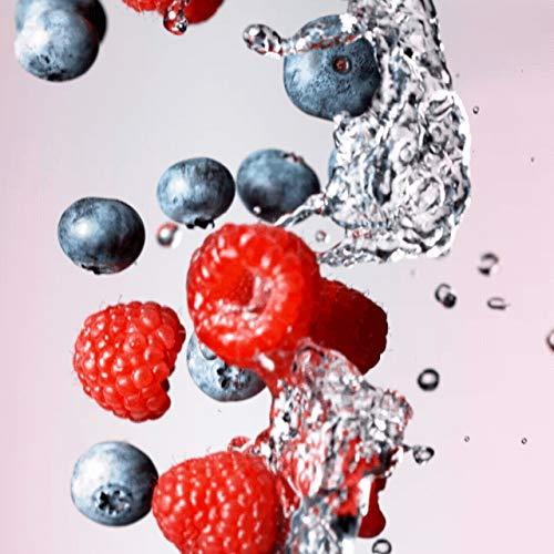NIVEA NIVEA Fresh Blends Raspberry (300 ml), Raspberry Scented Environmentally Friendly Shower Gel, Fruity Shower Gel for Women, Vegan Shower Gel with Blueberry and Almond Milk