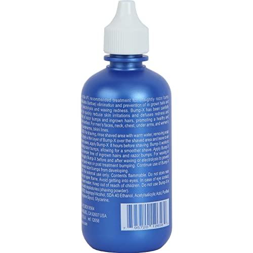 REXSOL REXSOL Bump-X Solution | Treatment of: Razor Bumps, Ingrown Hairs, Razor Burn, Electrolysis/Waxing Redness | For Men & Women. (150 ml / 5 fl oz)