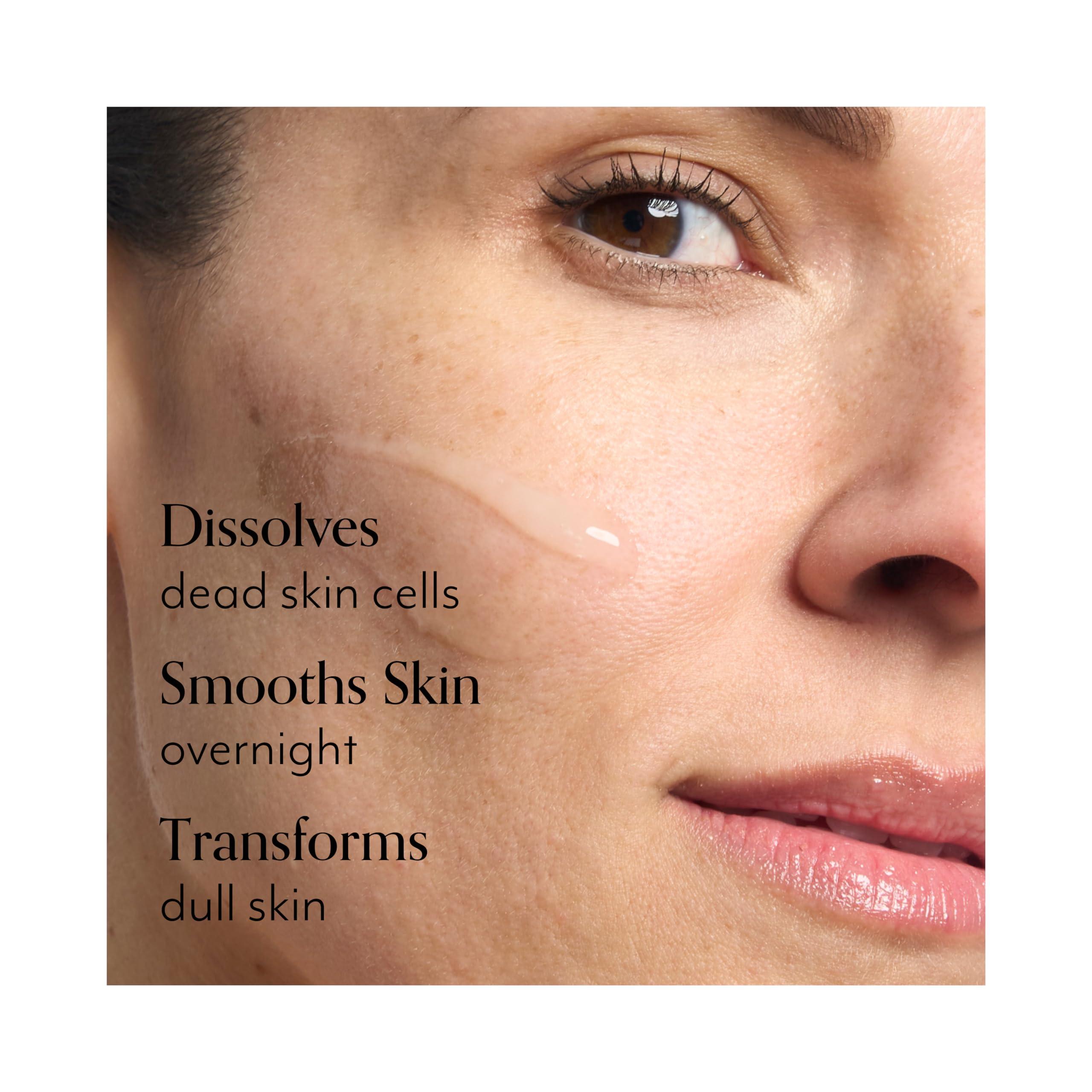 Bliss Bliss Renew & Smooth Night Face Serum- AHA Glycolic + Polyhydroxy Acid + bliss Eye Do All Things Hydrating Eye Gel Depuff & Brighten Straight-from-the-Spa