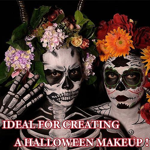 DuoZeng 3 Pcs Makeup Clown Eye Black Stick for Baseball/Football/Softball/Sports,Eye Black Face Body Paint Stick Cream-Blendable Eyeblack Stick Halloween SFX Cosplay Goth Makeup(Black)