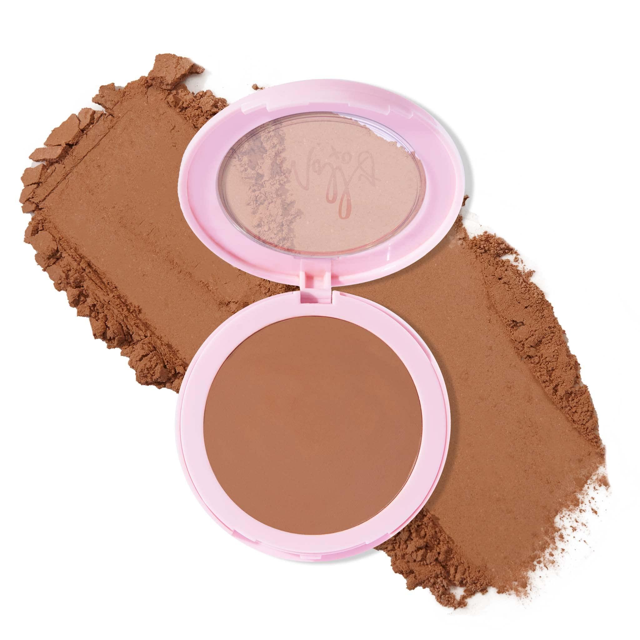 Mally Beauty Mally Beauty Soft as Silk Powder Foundation - Rich - Buildable Light to Medium Coverage - Lightweight Matte Finish