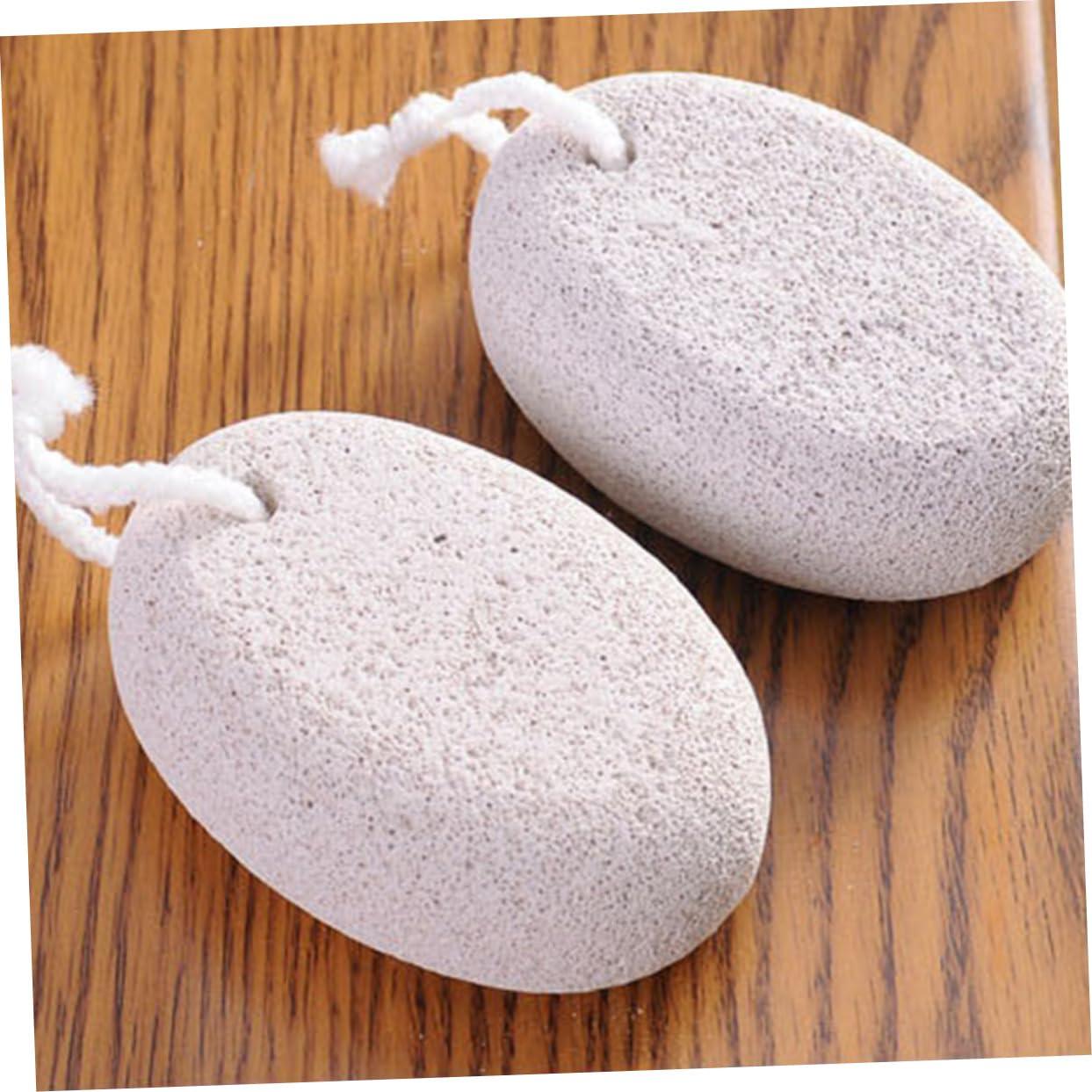 NOLITOY NOLITOY 3pcs Razor Blade Scraper Pedicure Tools for Feet Pumice Stone Foot File Foot Pedicure Tools Pumus Stone Hard Skin File Feet Rasp Remover Foot Rasp Tool Scrubber Clean White