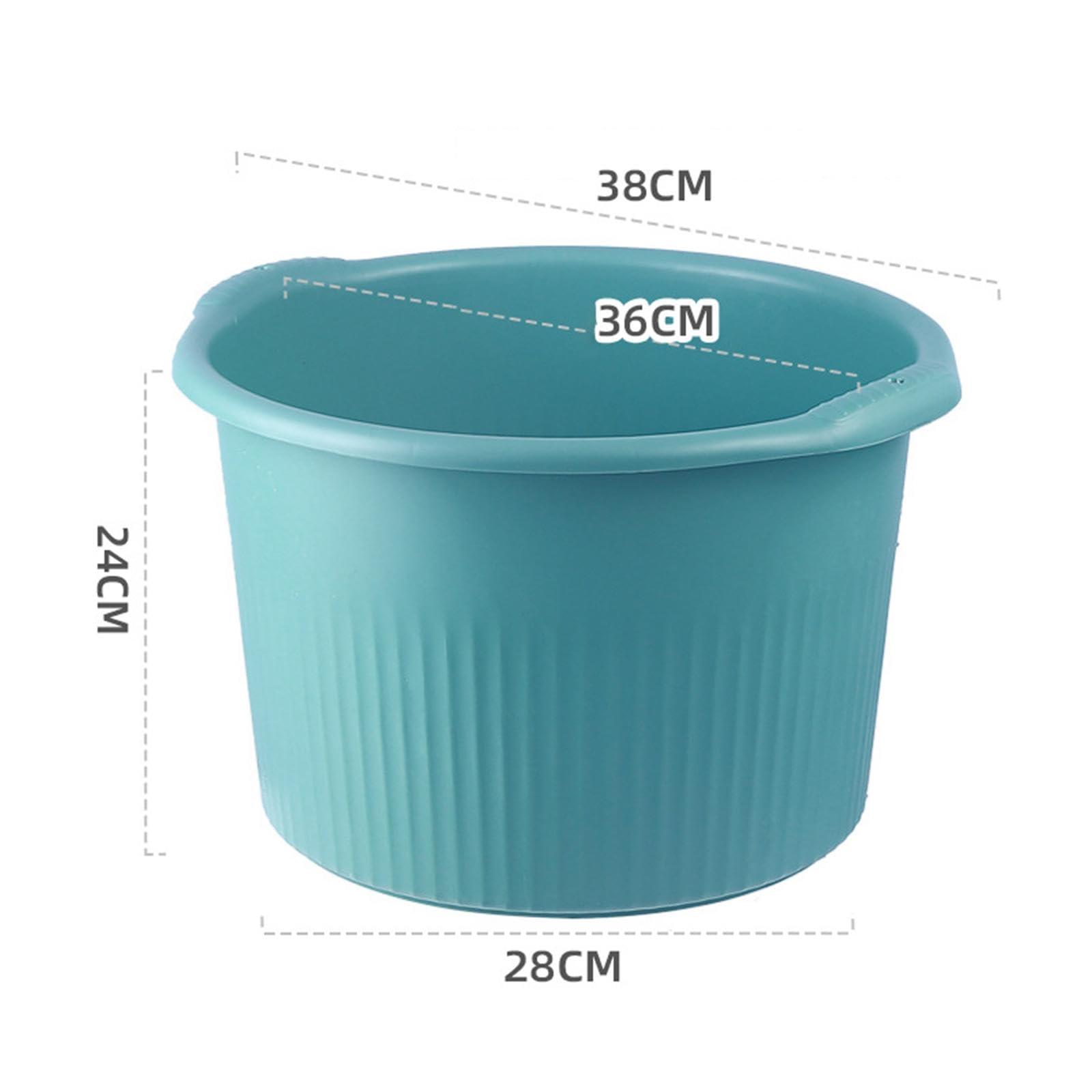 Generic Generic Foot Spa Tub for Rejuvenating Foot and Relaxation, Green, 28cmx24cm