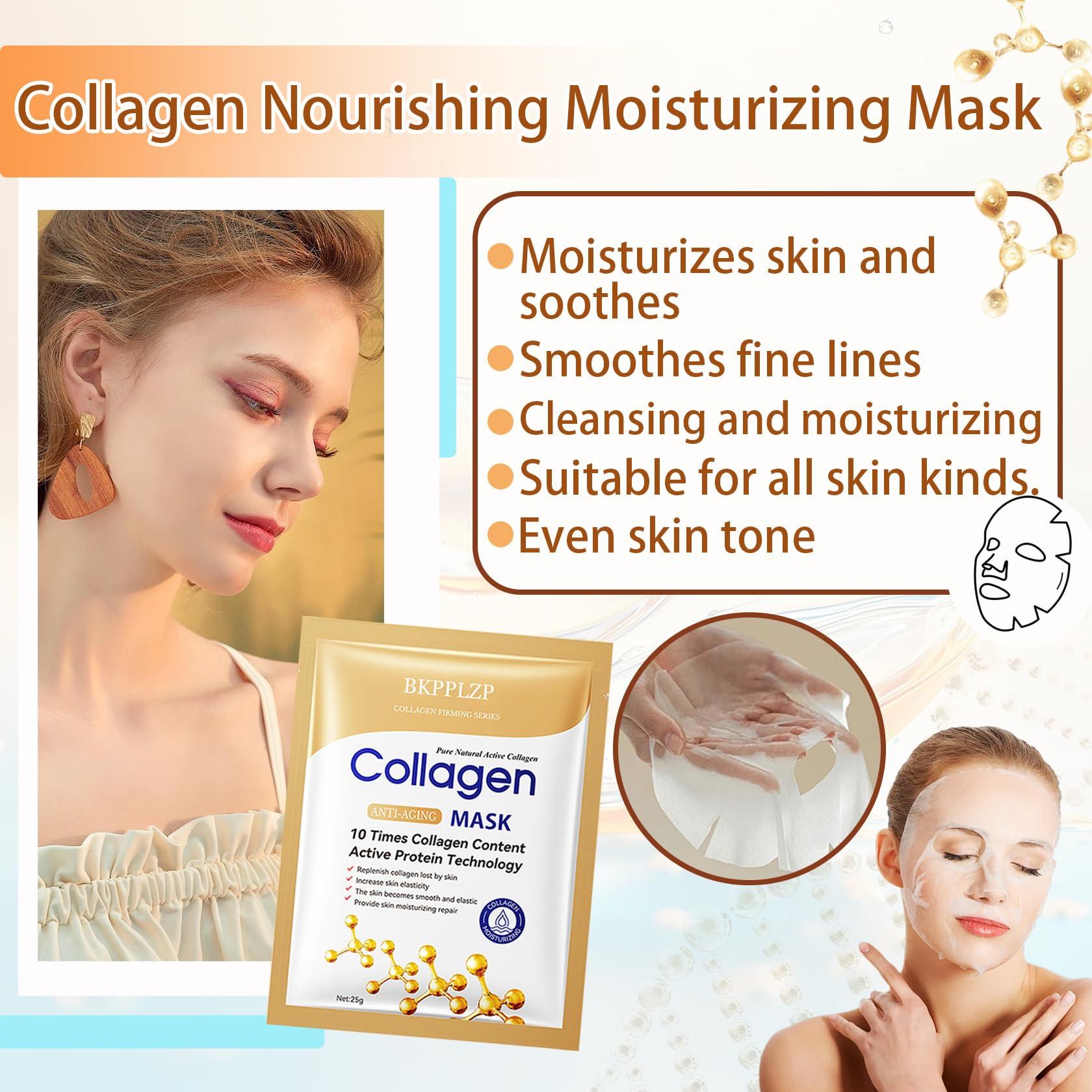 BKPPLZP BKPPLZP Collagen Anti-Wrinkle Mask 3P