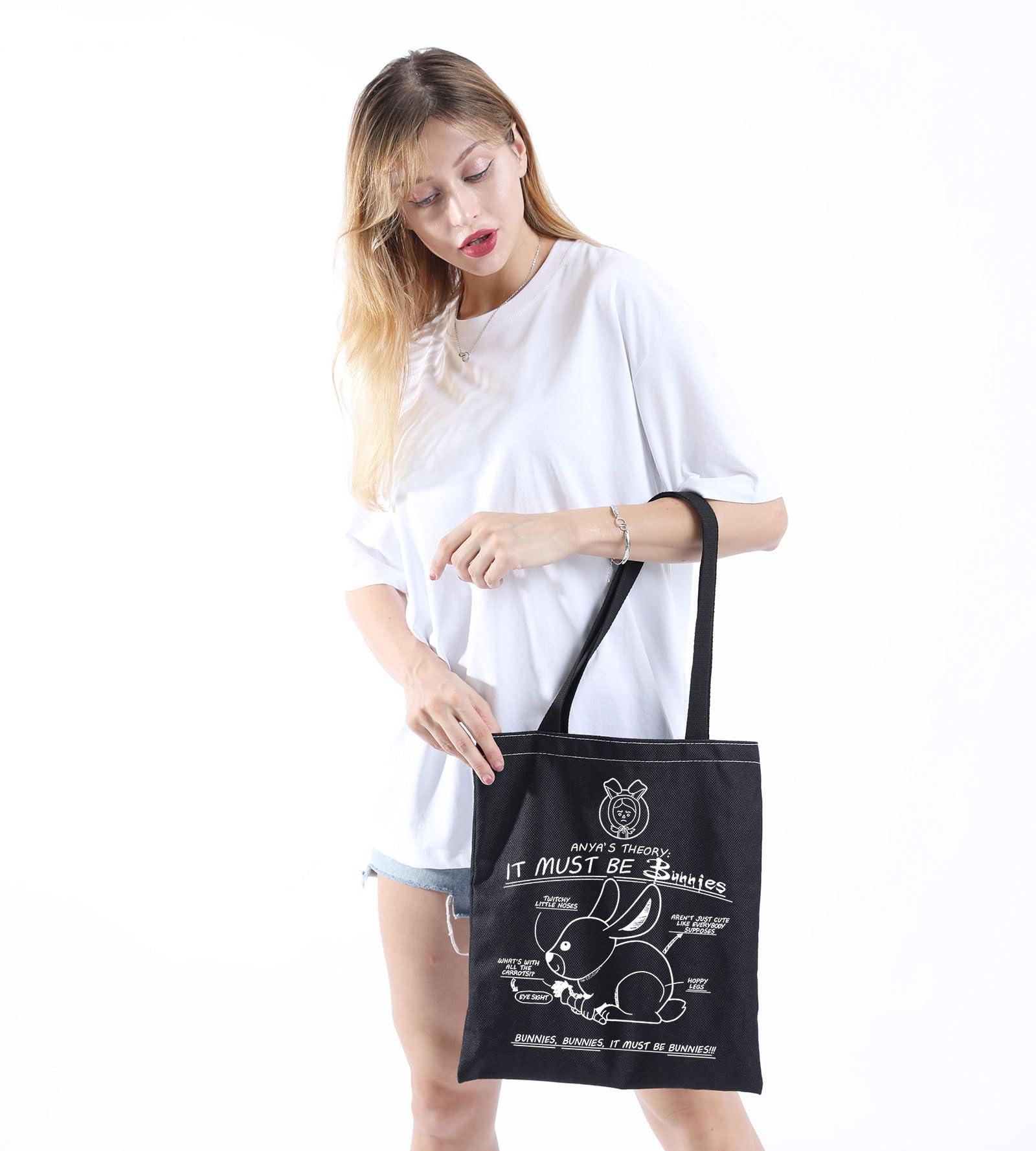 GJTIM Buffy Vampire Inspired Gift BTVS merchandise Anyas Theory Vampire Tote Bag for Vampire Lovers (Anyas Theory Tote)