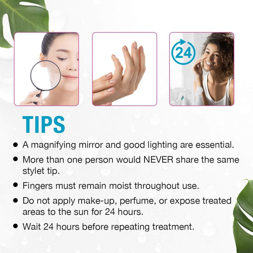 Clean + Easy Clean + Easy Electrolysis Machine for Permanent Hair Removal - Non-Laser, Painless Electrolysis Hair Removal for Face & Body, At-Home Remover Device