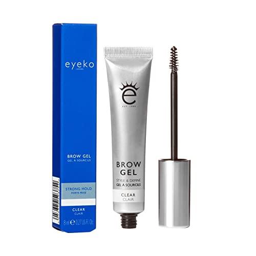 Eyeko Eyeko Brow Gel - Clear - Strong Hold -24 Hour Wear- For Laminated Brow Look - Vegan 8ml