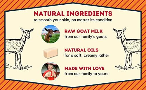 Goat Milk Stuff Goat Milk Stuff Goat Milk Soap - OCEAN SOAP | Handmade All-Natural, Goat Milk Soap Bars for Dry Skin Relief, Body & Face Wash for Men and Women, Bar Soap (Box of 2)