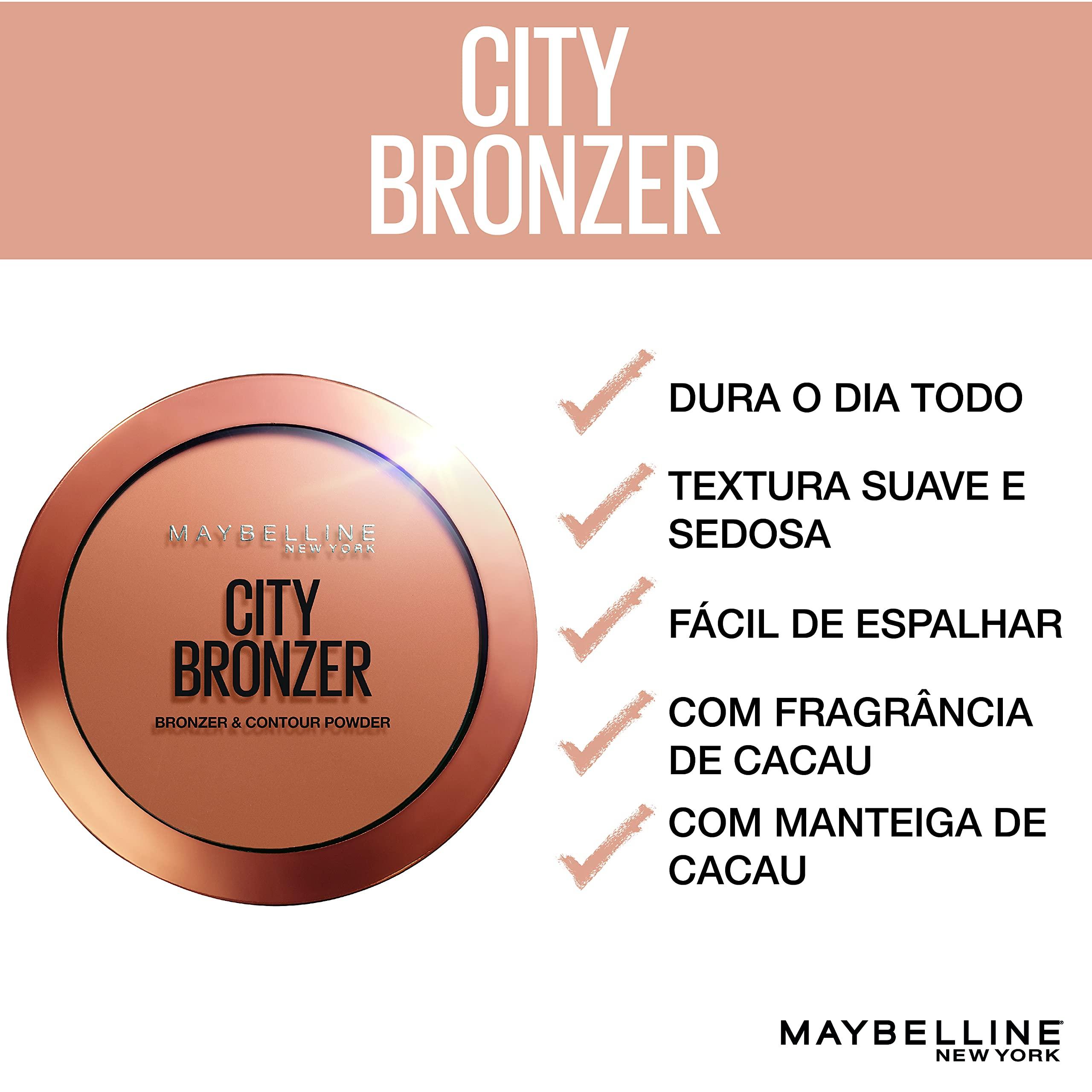 MAYBELLINE Maybelline New York City Bronzer Powder Makeup, Bronzer and Contour Powder, 300, 0.32 oz. (Pack of 2)