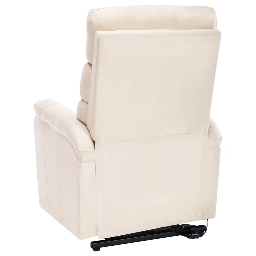 KTHLBRH KTHLBRH (Fast Delivery) Electric Massage Recliner Chair,Massage Chairs,Massage Recliner Chair,for Living Room and Bedroom Stand-up Massage Recliner Cream Fabric