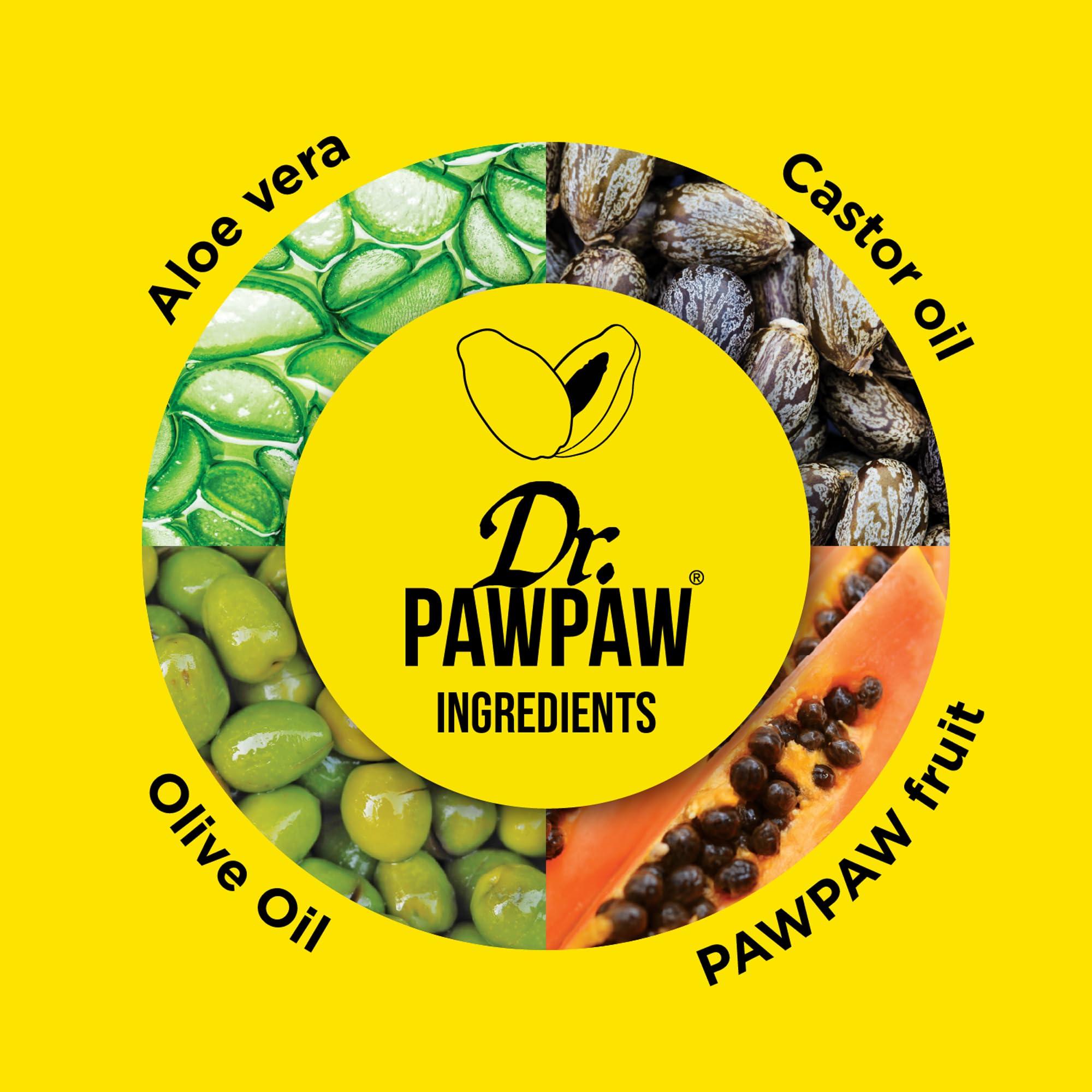 Dr. PawPaw Dr. PawPaw Multipurpose Original Balm - Hydrating Lip Balm with Pawpaw, Aloe Vera and Olive Oil - Lip Moisturizer for Lips, Skin and Hair - 0.84 oz