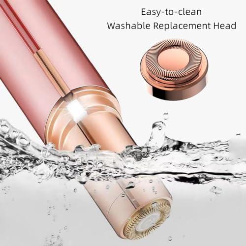 Efsanony Facial Hair Remover Replacement Heads - Gen 1 Compatible with Finishing Touch Flawless Hair Remover Tool for Women Easy Facial Hair Removal