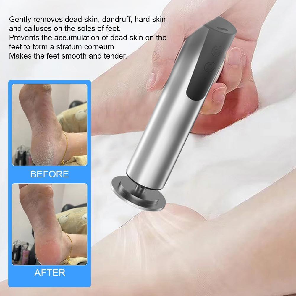 BBASILIYSD Electric Callus Remover for Feet,Rechargeable Portable Professional Foot Sander Pedicure Tool,Adjustable Speed Electric Foot File,Professional Pedicure Tools for Feet,Foot Sander for Feet Dead Skin