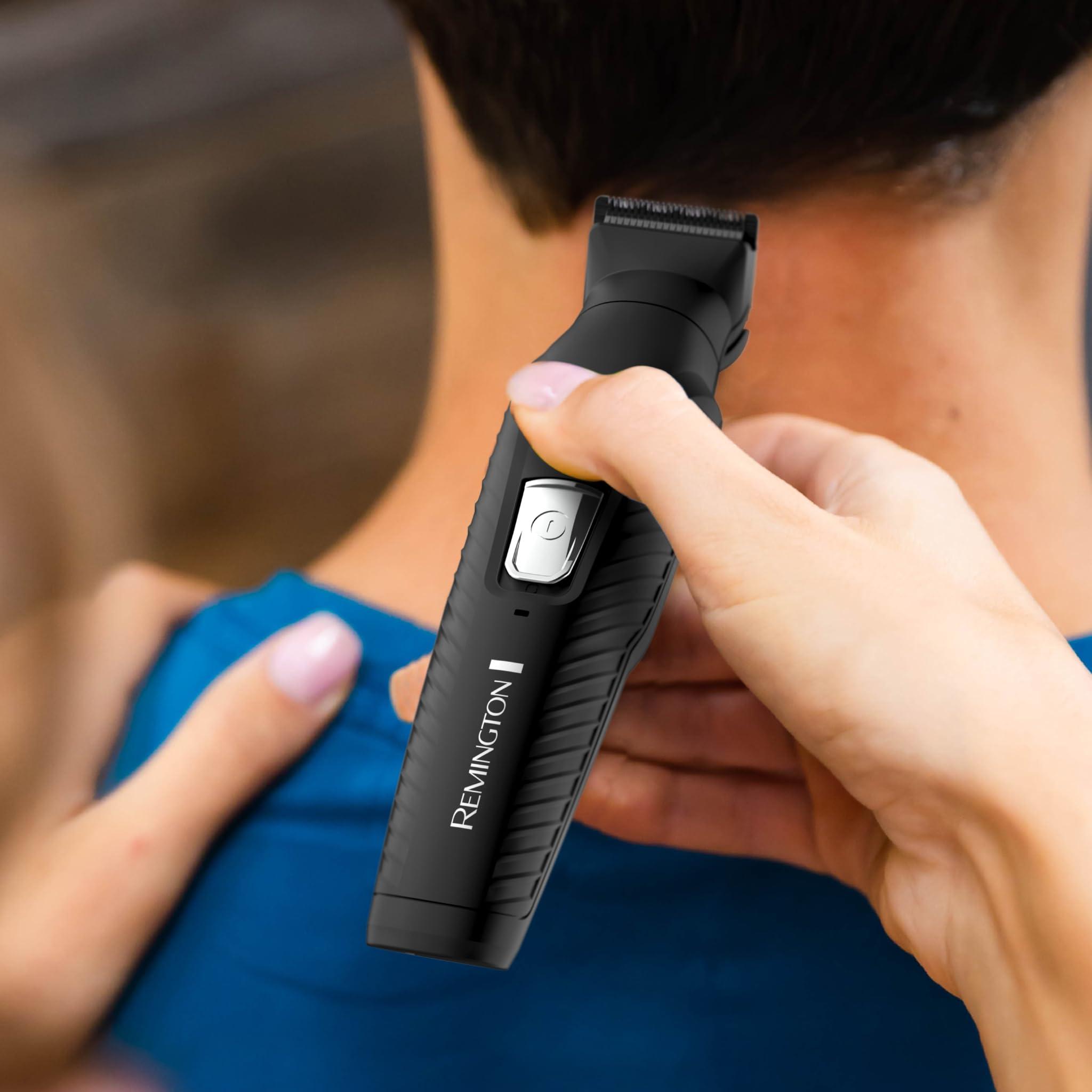 Remington Remington All-in-One Groomer 10 Pcs. Grooming Kit with 16 Length and Style Settings, Up to 70 Minute Runtime for Premium Performance with Smooth Glide Comfort