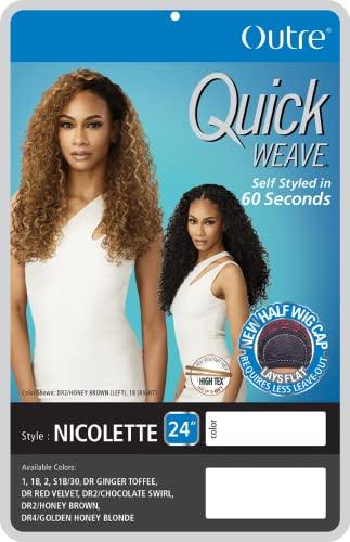 Outre Outre Quick Weave NICOLETTE (DR4/GOLDEN HONEY BLONDE)