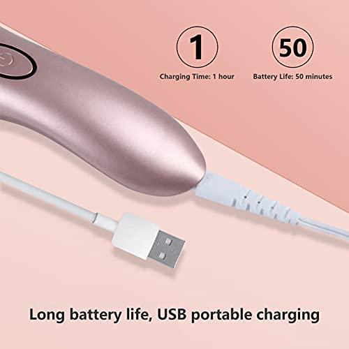 Brrnoo IPX6 Waterproof Electric Hair Remover Epilator Wet Dry Dual Use Hair Removal Machine