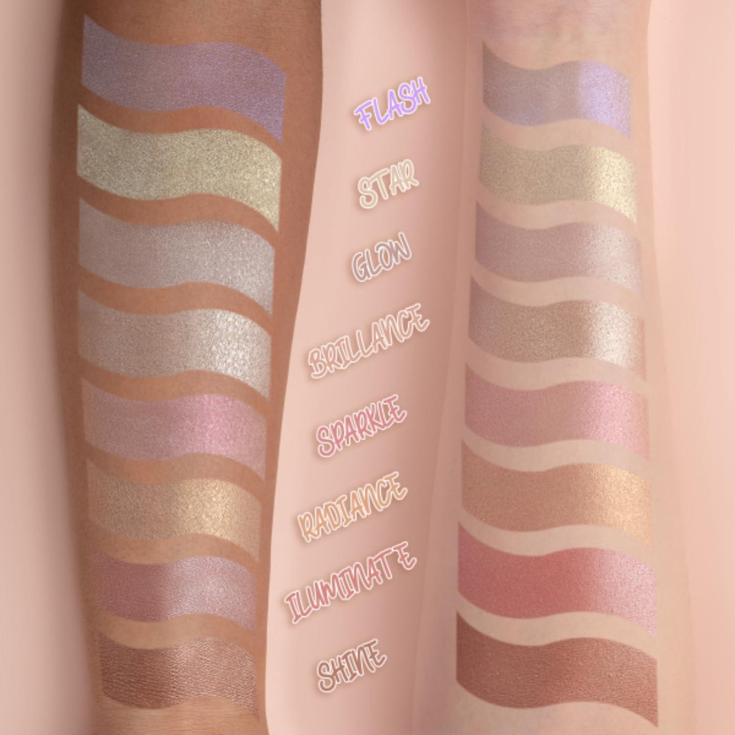 Pink Up PINK UP Luminous Powder| Highlighter Make Up| HighLight | Powder Illuminator| Provides luminosity to the face| High pigmentation| Luminous finish| Model PKIP01