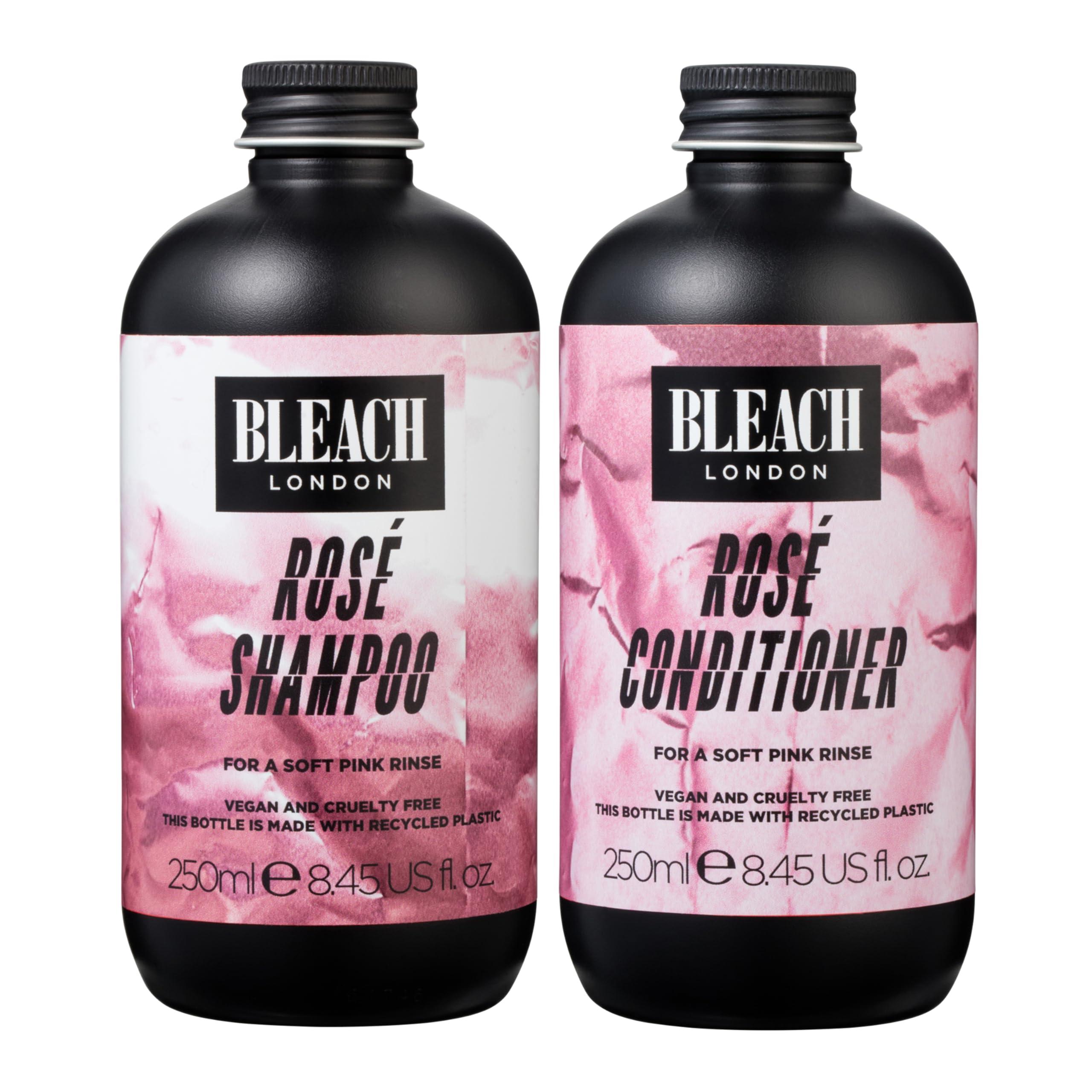 Bleach London BLEACH LONDON Rose Shampoo & Conditioner Duo 250ml