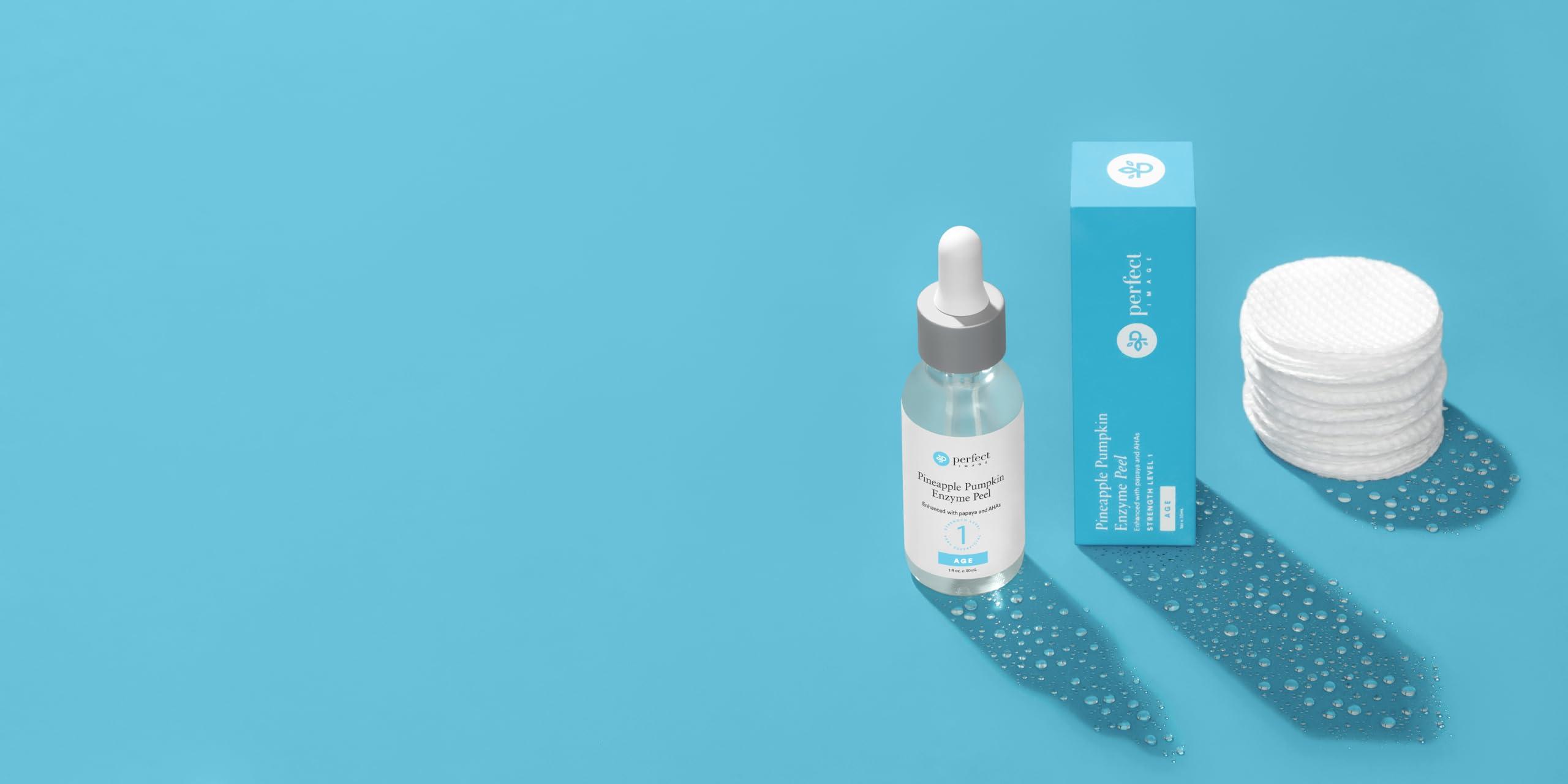 Perfect Image Pineapple Pumpkin Enzyme Skin Peel 1 oz - Enhanced with Papaya Extract & Alpha Hydroxy Acids (Professional Chemical Peel)