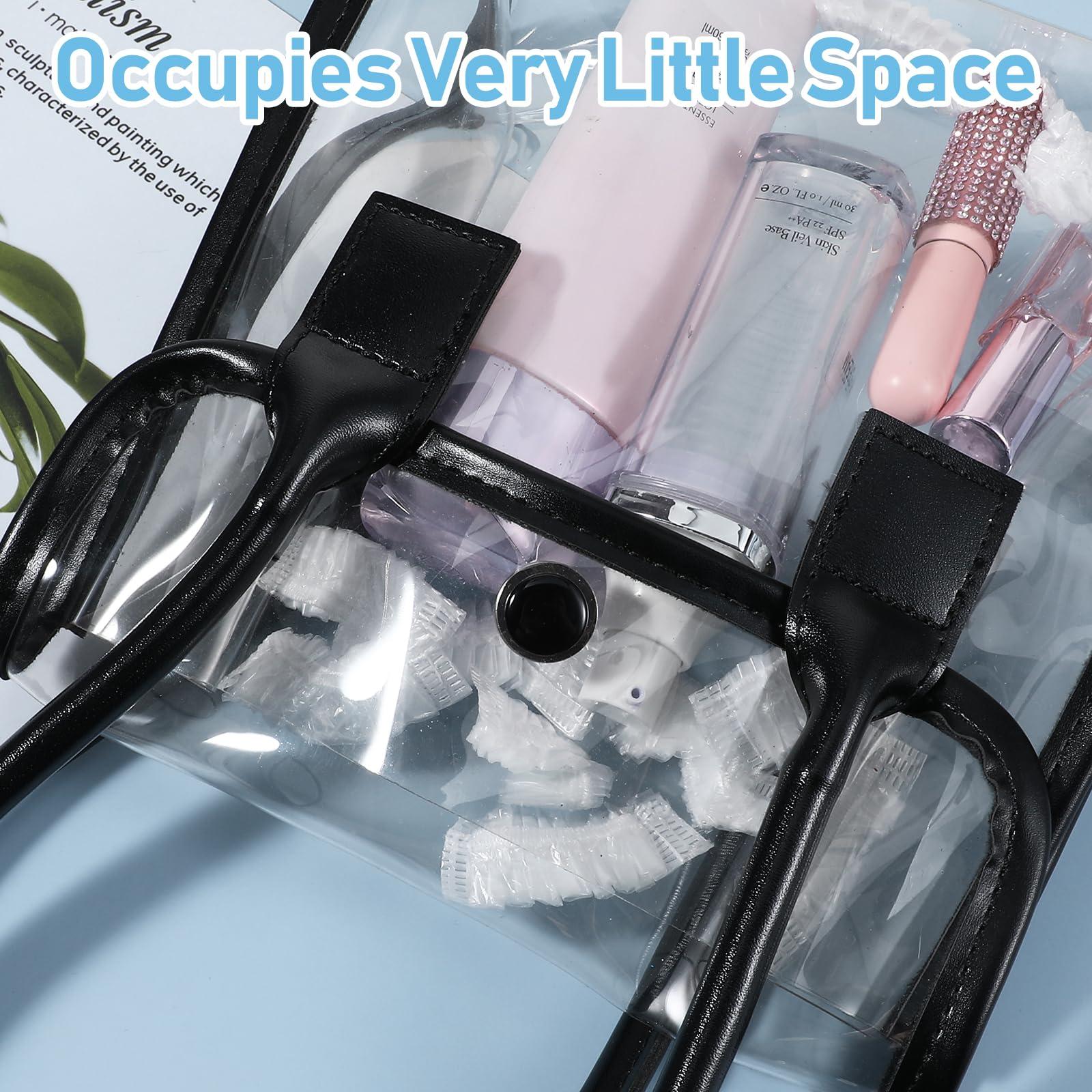 Molain Molain 100 Pack Ear Covers for Shower, Disposable Waterproof Clear Ear Protectors, Plastic Ear Shower Caps, Disposable Ear Protectors for Hair Dye