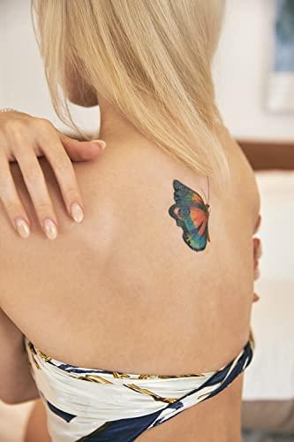 Sunnyscopa Sunnyscopa Printable Temporary Tattoo Paper for LASER Printer - US Letter Size 8.5"X11", 10 SHEETS - DIY Personalized Image Transfer Sheet for Skin - Custom Waterslide Decal Stencil Henna