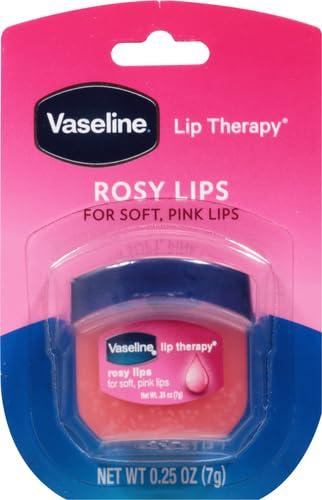 Vaseline Vaseline Lip Therapy Lip Balm Mini, Rosy, 0.25 oz