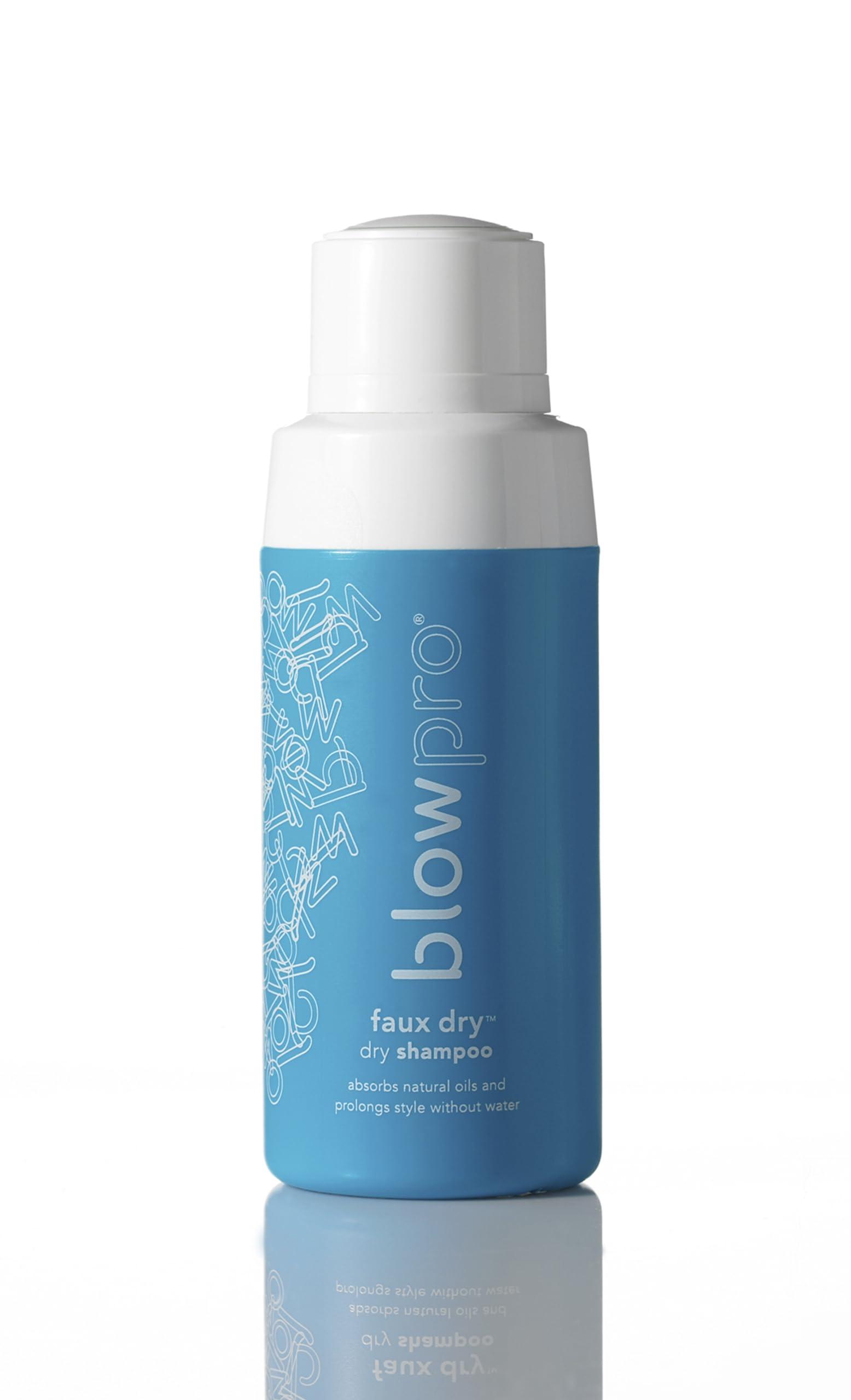 blowpro blowpro Faux Dry Shampoo & Conditioner 1.7oz Travel Kit, Remove Excess Oil & Condition Hair without Water! Precise Applicator \"Pouf\" Technology Dispenser, Quick Hair Style Fix