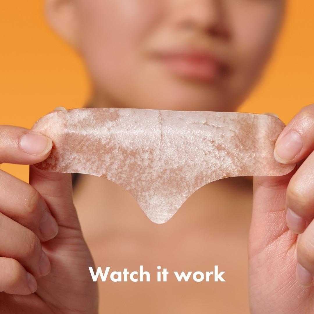 HERO COSMETICS Hero Cosmetics Mighty Patch Forehead Patch - Hydrocolloid Acne Pimple Patch, Contoured to Cover Larger Area of Zits and Blemishes - Drug-Free and Suitable for Sensitive Skin (5 Count)