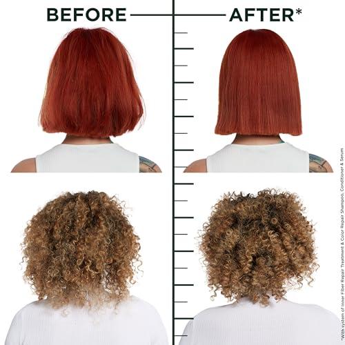 Garnier Garnier Fructis Hair Filler Bonding Pre Shampoo Hair Treatment + Color Repair Shampoo and Conditioner + Serum Set with Ceramide, 4 Items, 1 Kit