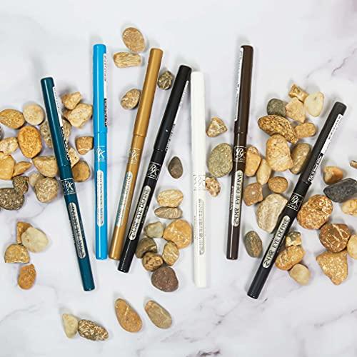 Ruby Kisses Ruby Kisses Waterproof 24HR Eye Define Eyeliner (4 Count, Pastel Blue)