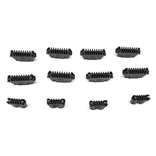 USonline911 8 Wide &4 Narrow Replacement Thermicon Refill Tips for NONO Hair Removal Epilator 8800 Mini Pro 3 and Pro 5