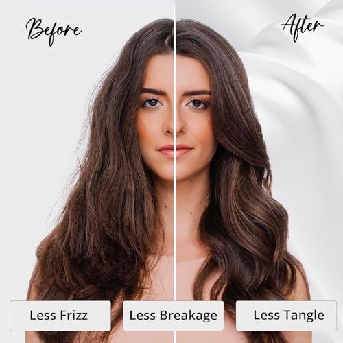 WIGI WIGI 100% Mulberry Silk Bonnet with Scrunchie Gift for Women, Silk Bonnet for Sleeping, Shower Cap Hair Bonnet, Silk Hair Wrap for Hair Care (100% Mulberry Silk (Round design), Black)