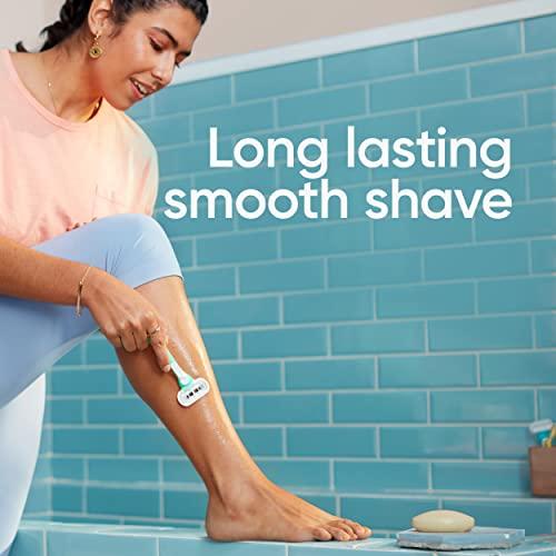 Gillette Venus Gillette Venus Extra Smooth Sensitive Disposable Razors for Women with Sensitive Skin, 2 Count