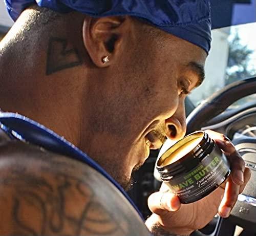 Veeta Veeta Superior Wave Grease - Maximum Shine, Non-Greasy Shea & Tangerine Conditioner for Men\'s 360 Waves (4 oz)