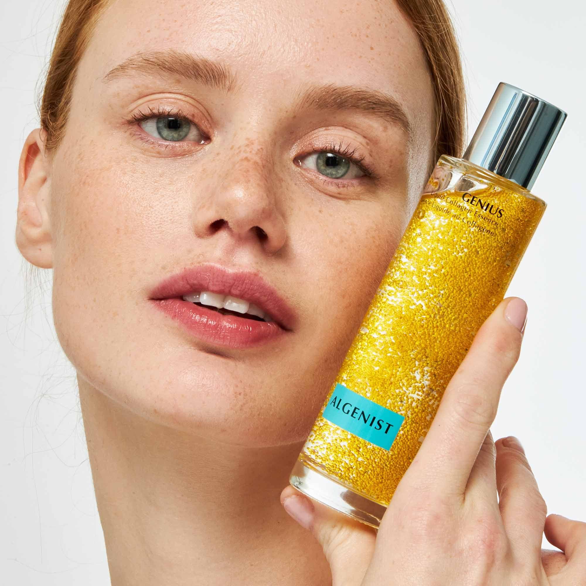 Algenist Algenist GENIUS Liquid Collagen Essence - Liquid Collagen Serum with Patented Alguronic Acid to Help Improve Skin Bounce, Elasticity & Radiance (100ml)