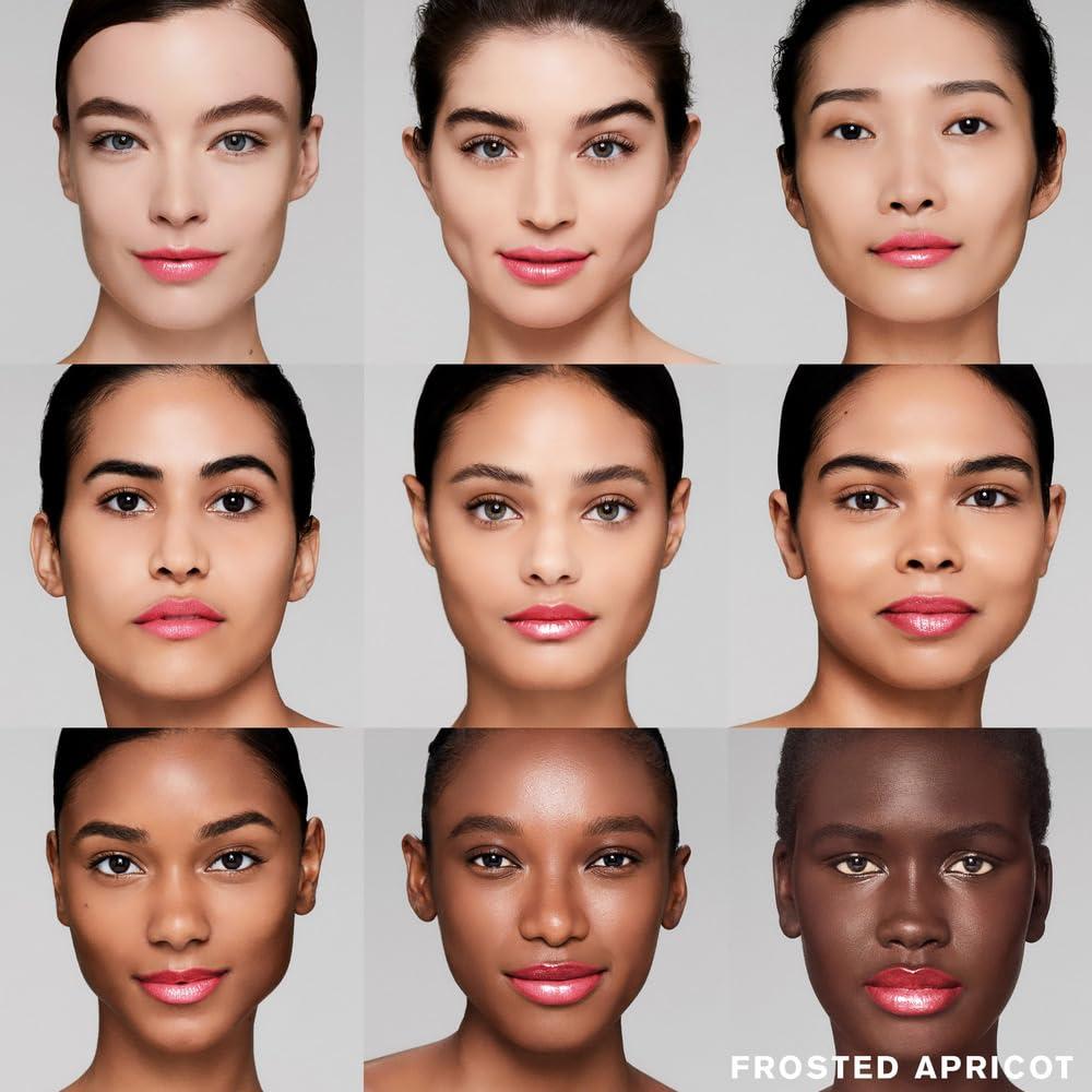 Este Lauder Este Lauder Pure Color Long-Lasting Hi-Lustre Lipstick | Shimmer Finish, 566 Frosted Apricot